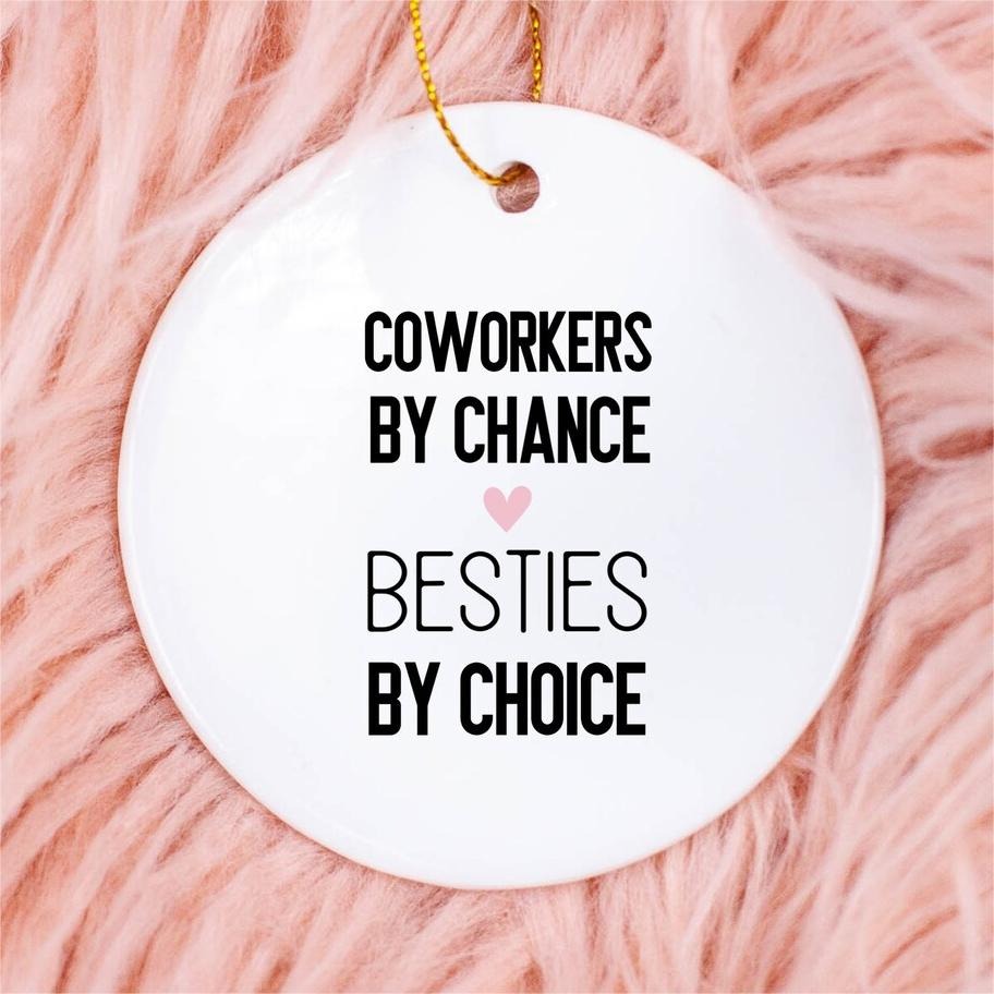 🥰TO-COWORKER🎁Emotional Support Ornament Gift