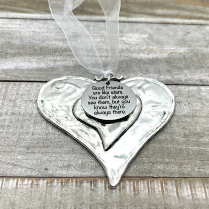 Christmas Ornament Gift - Good Friends Are Like Stars