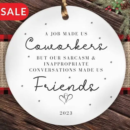 ✨🎄2023 Friend/Neighbor Gift Ornaments-I wish you live next door🥰